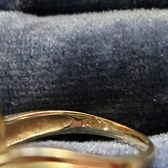 14k Diamond Yellow Gold Ring
